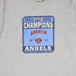 Vintage Anaheim Angeles 2002 World Series Champions Tee Image 1