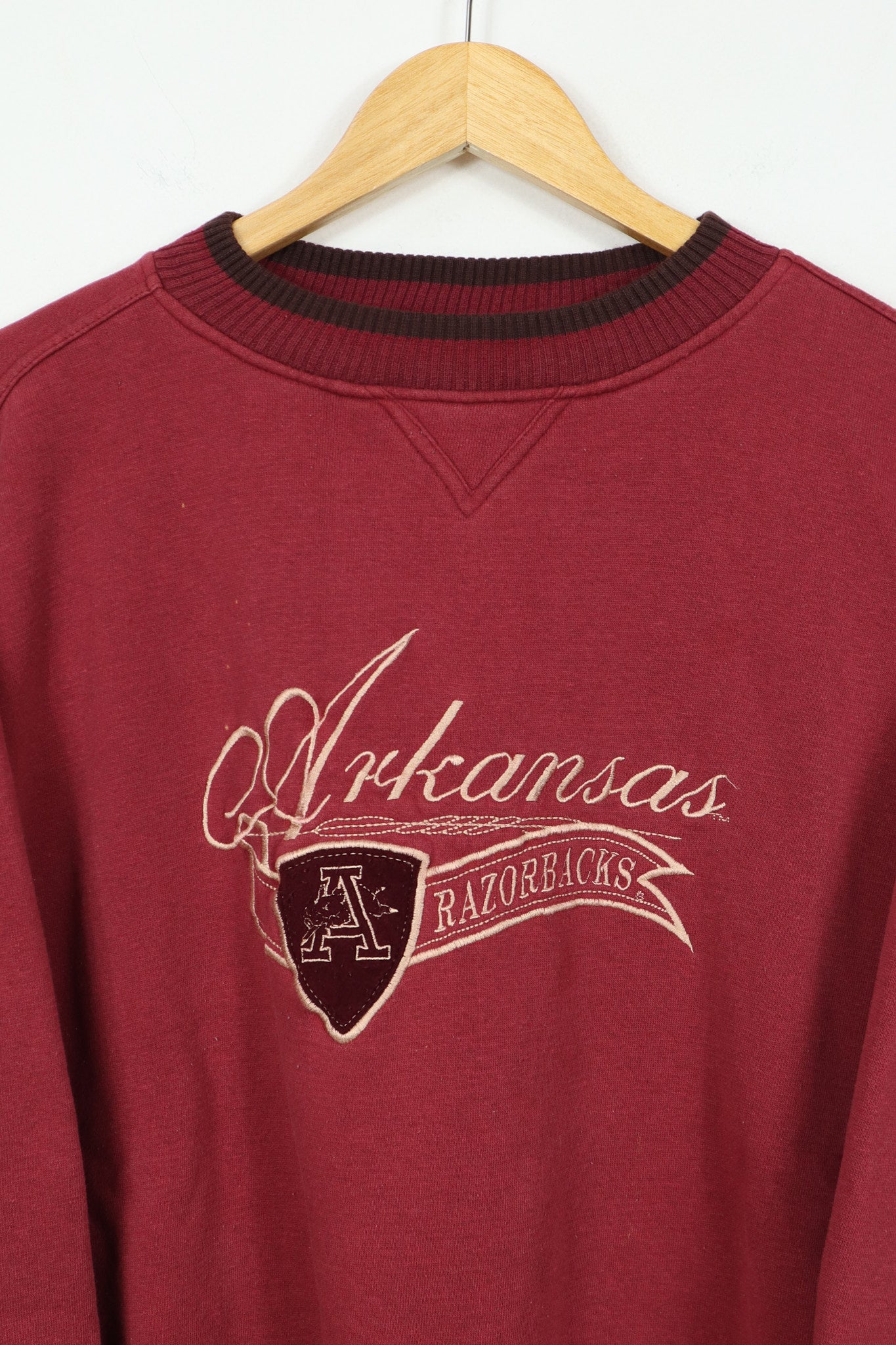 Vintage Embroidered Arkansas Crewneck