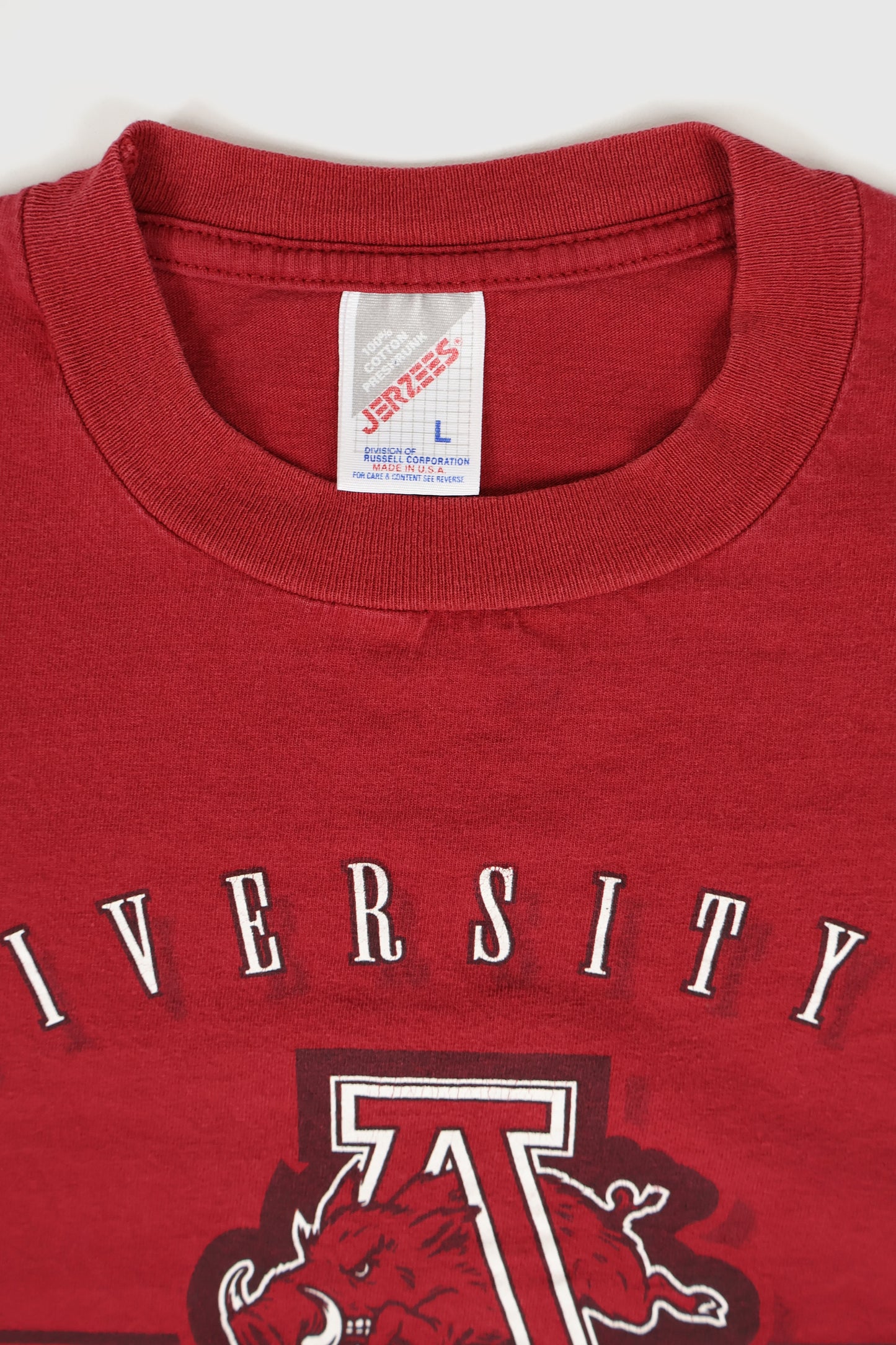 Vintage University of Arkansas Razorbacks Tee Image 2