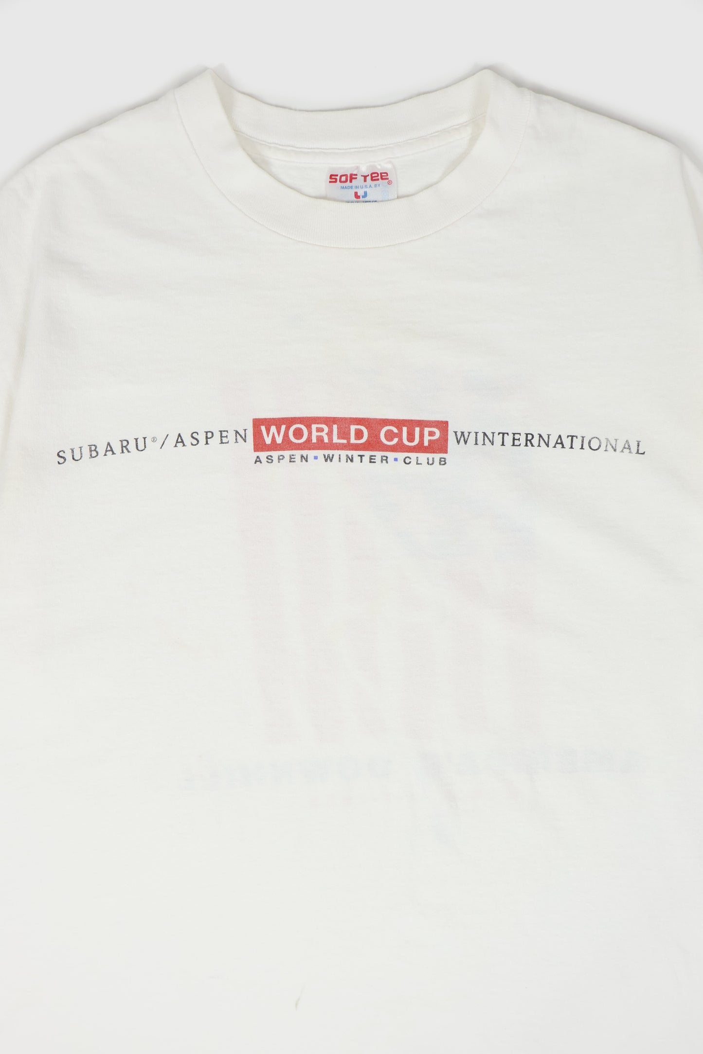 Vintage 1993 Aspen World Cup Downhill Tee