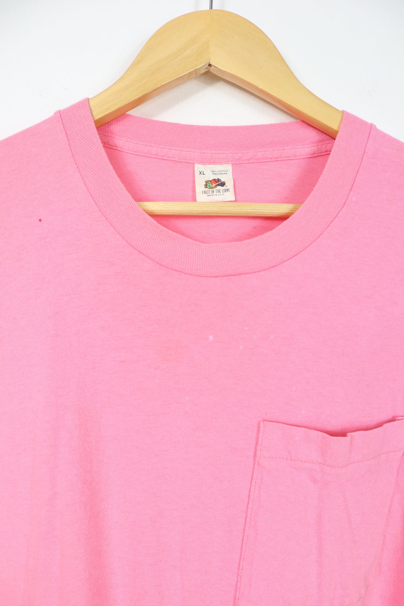 Vintage Solid Pink Tee