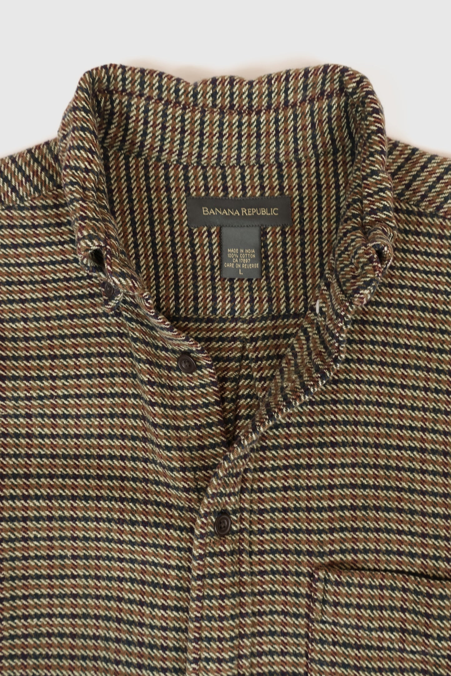 Vintage Banana Republic Heavyweight Button-Down Shirt Image 2