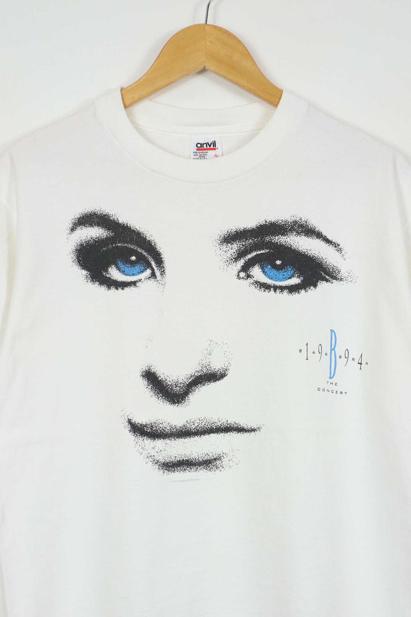Vintage Barbra Streisand 1994 Concert Tee