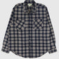 Vintage Lightweight Plaid Button-Down Shirt Image 0