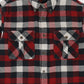 Vintage Red Plaid Flannel Button-Down Shirt Image 1