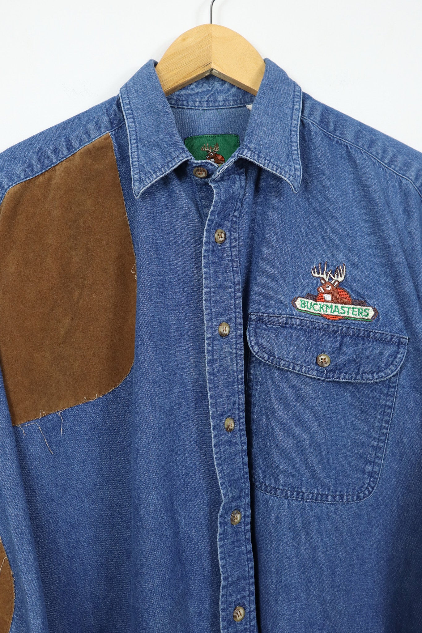 Vintage Buckmaster Denim Button-Down Shirt