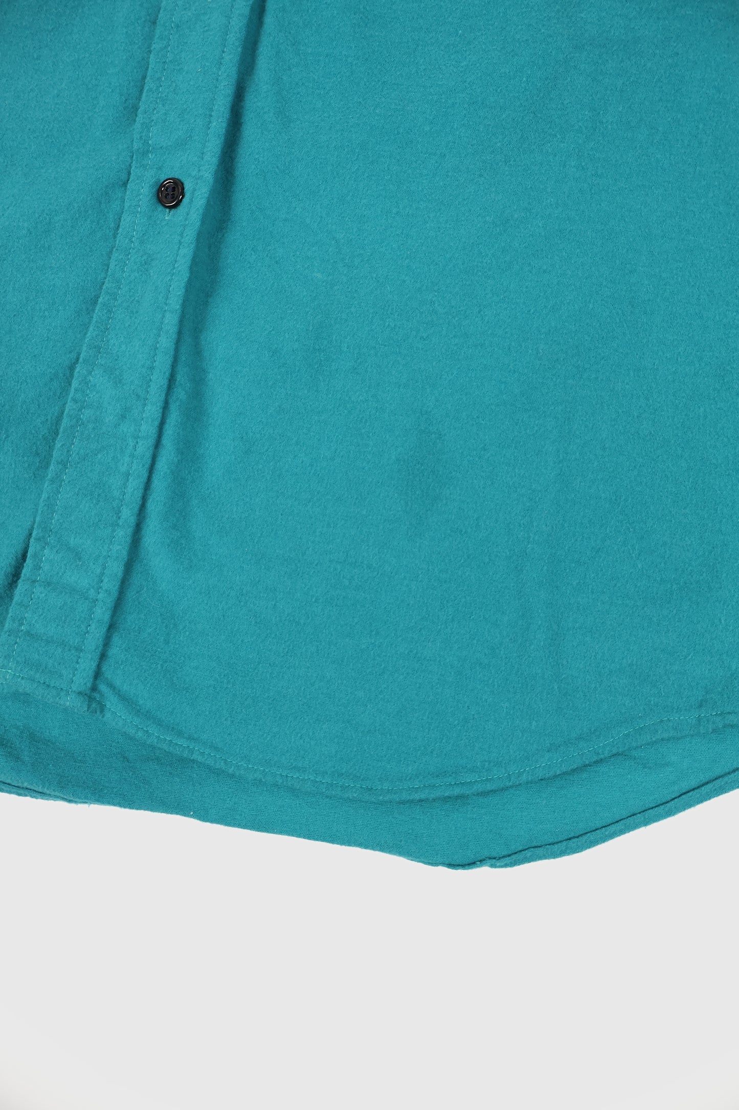 Vintage Green Flannel Button-Down Shirt Image 3