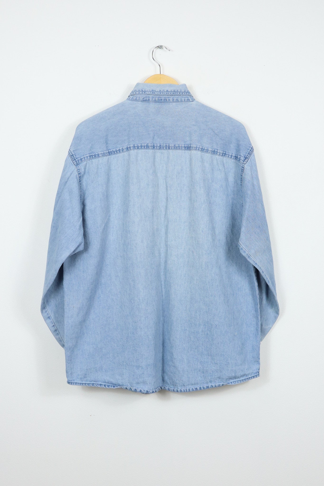 Vintage Ohio State Denim Button-Down Shirt