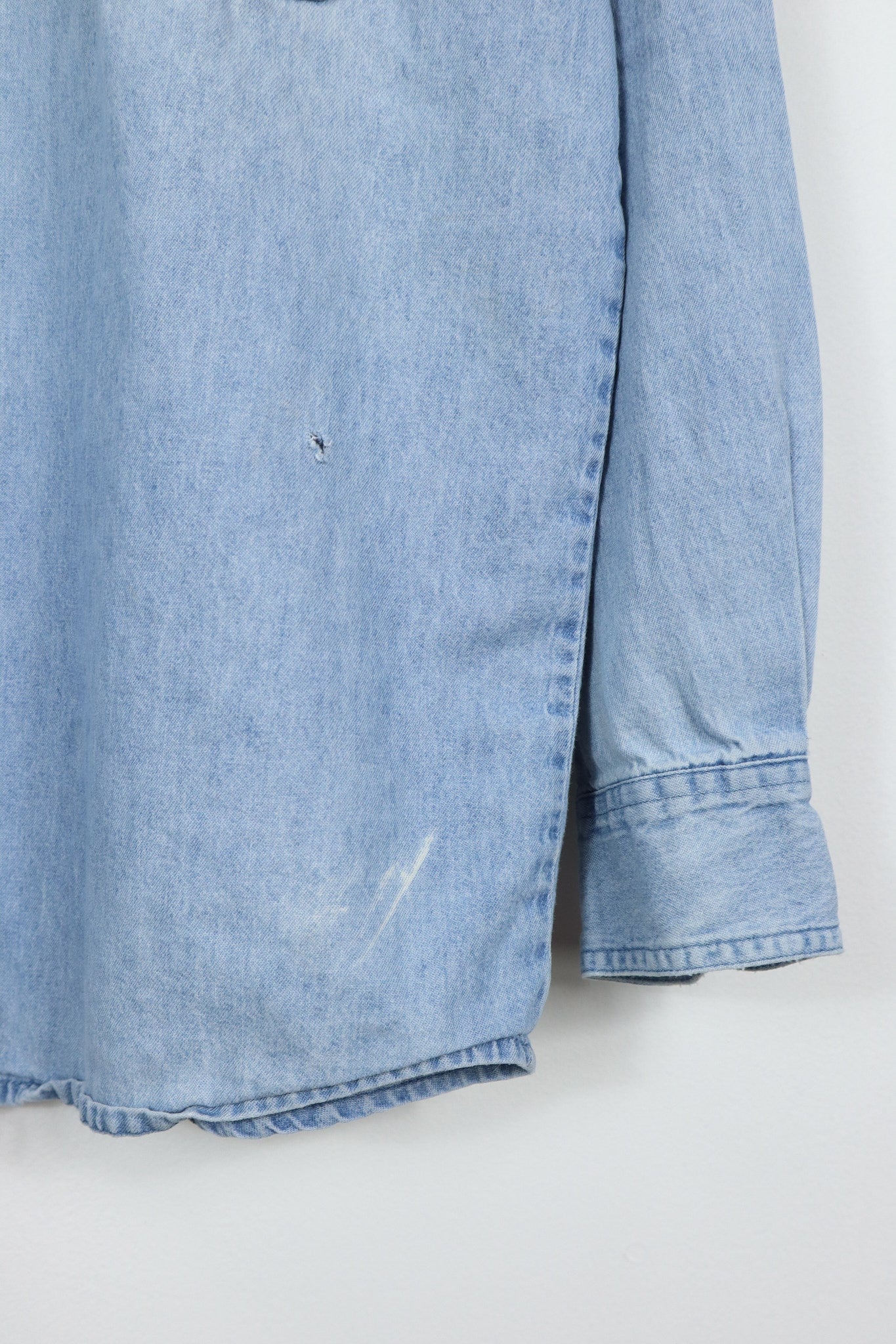 Vintage Ohio State Denim Button-Down Shirt