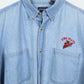 Vintage Iowa State Denim Button-Down Shirt