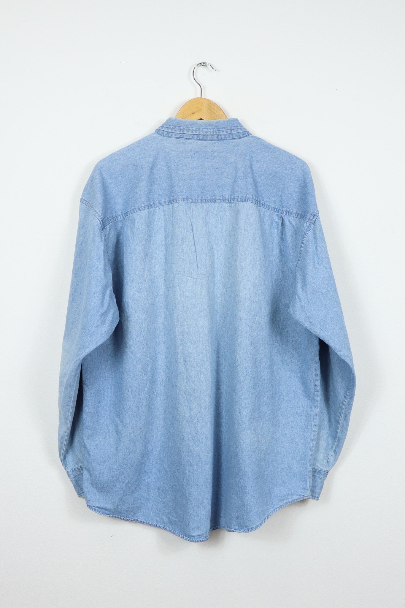 Vintage Iowa State Denim Button-Down Shirt