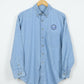 Vintage Lucky Lady Casino Denim Button-Down Shirt