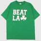 Vintage Boston Celtics Beat LA Tee Image 0
