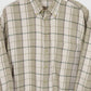 Vintage Plaid Button-Down Shirt