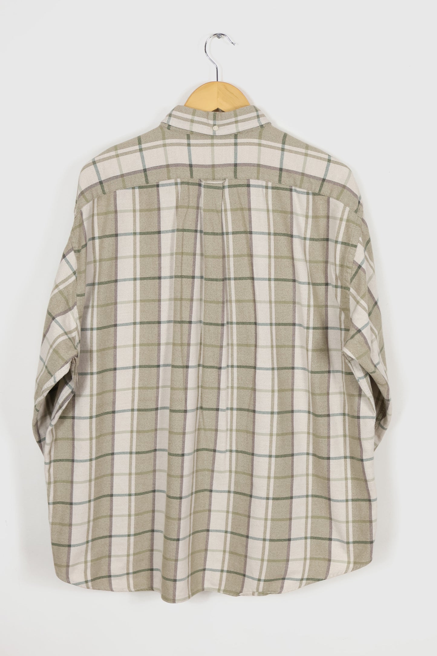 Vintage Plaid Button-Down Shirt