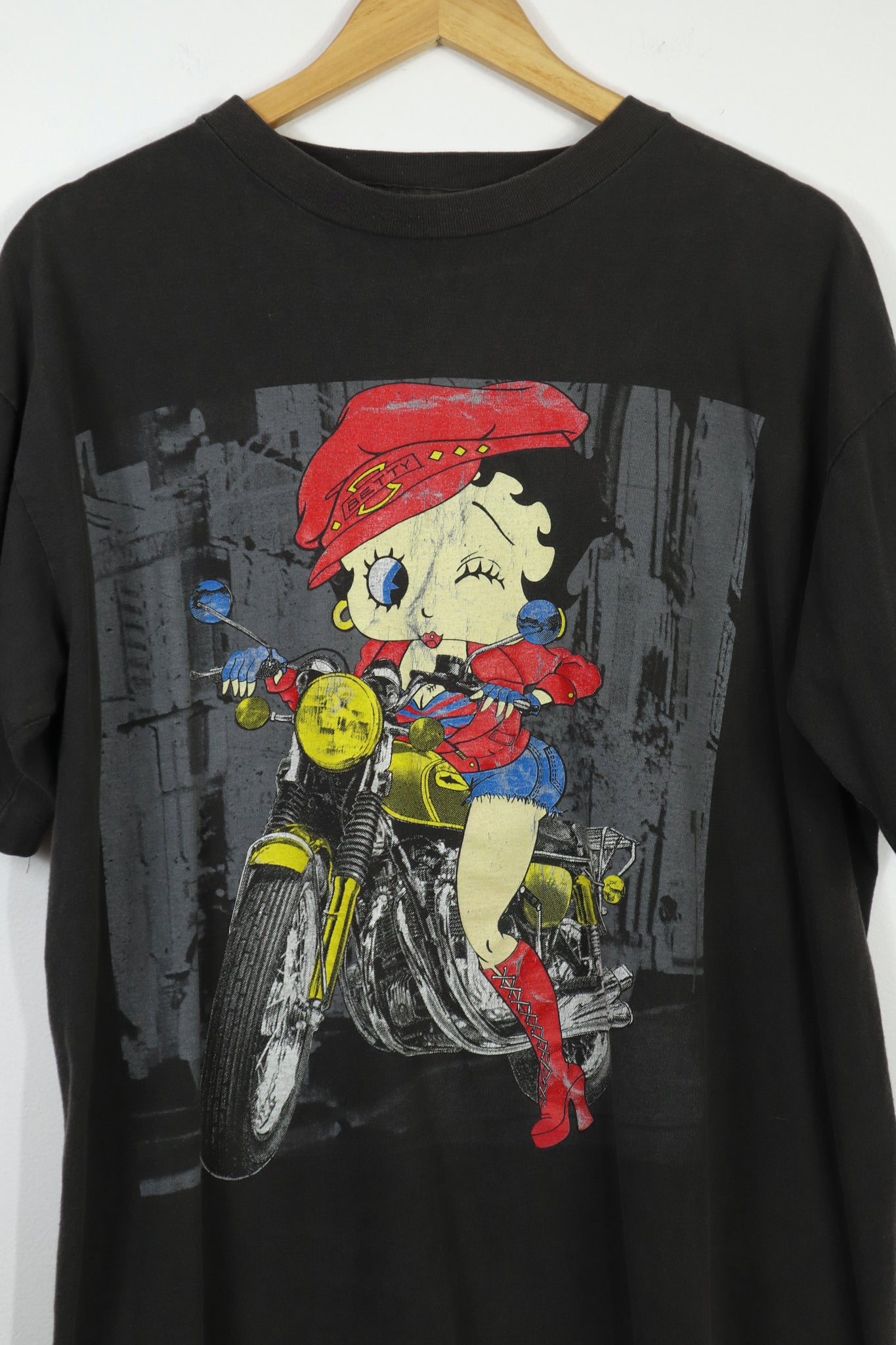 Vintage Betty Boop Motorcycle Tee
