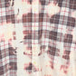 Vintage Distressed Bleached Button-Down