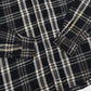 Vintage Black Plaid Button-Down Shirt  Image 3