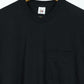 Vintage Solid Black Tee
