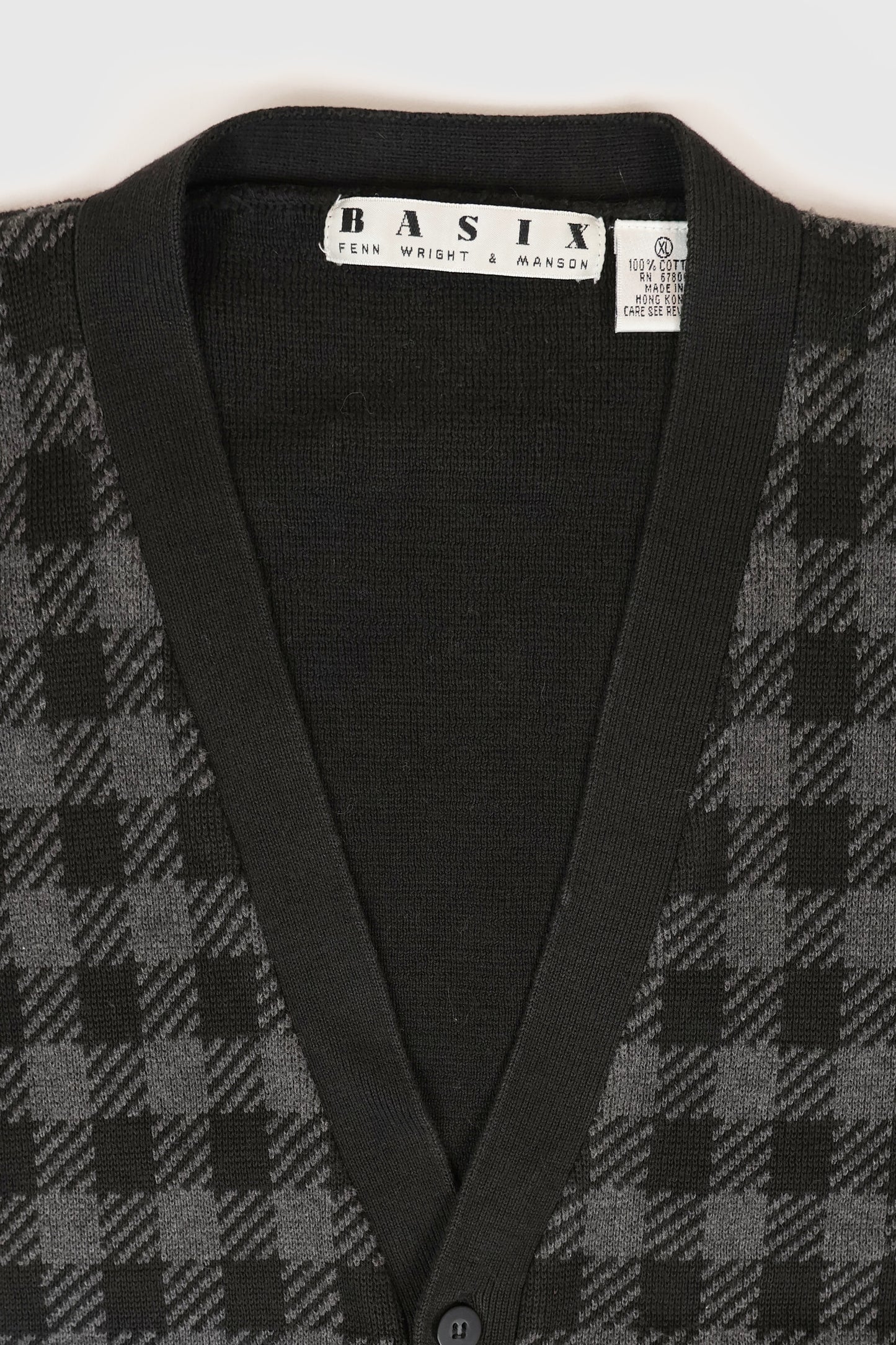 Vintage Checkered Sweater Vest Image 2