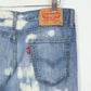 Vintage Levi's 514 Straight Fit Bleached Jeans