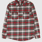Vintage Flannel Button-Down Shirt Image 0