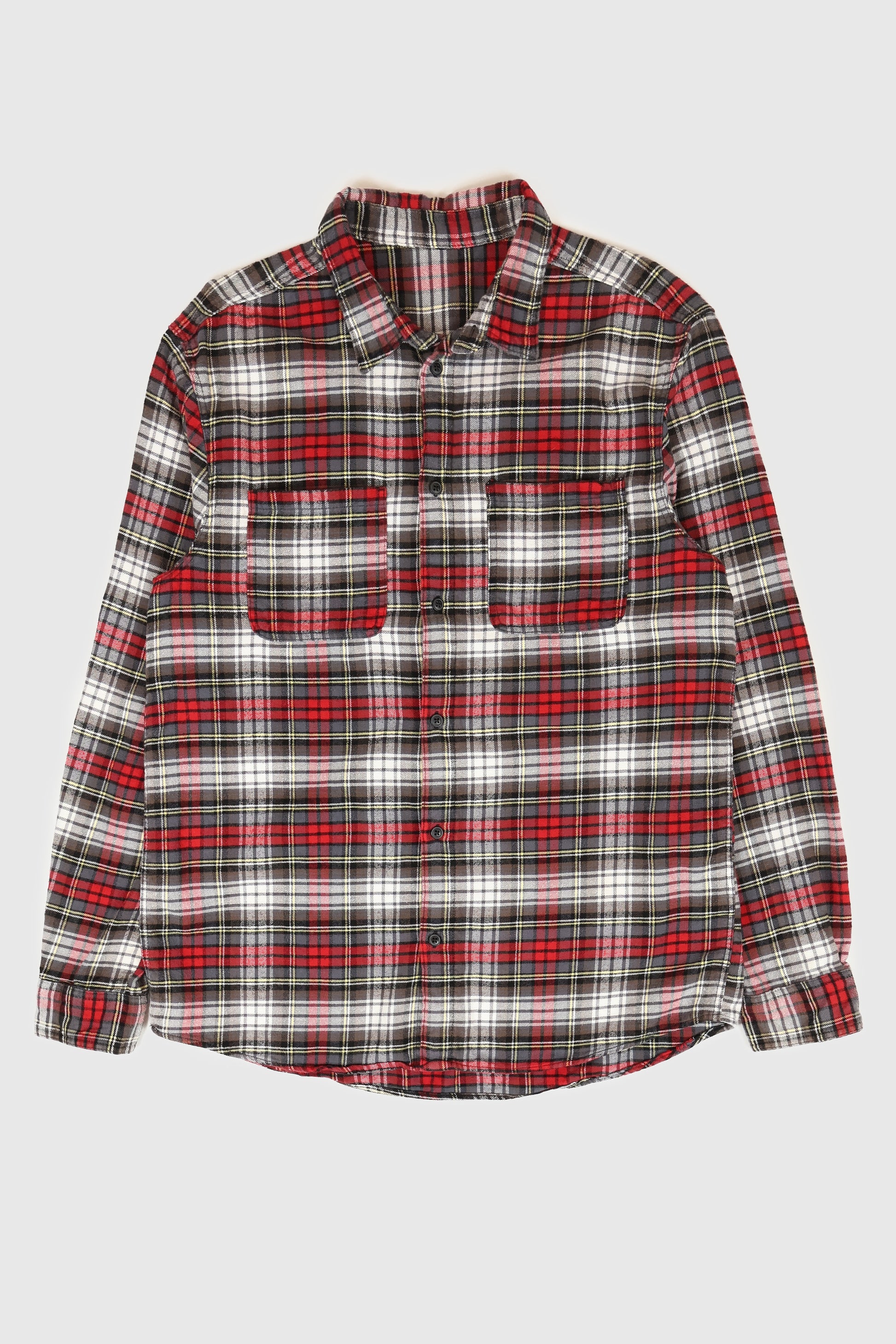 Vintage Flannel Button-Down Shirt Image 0