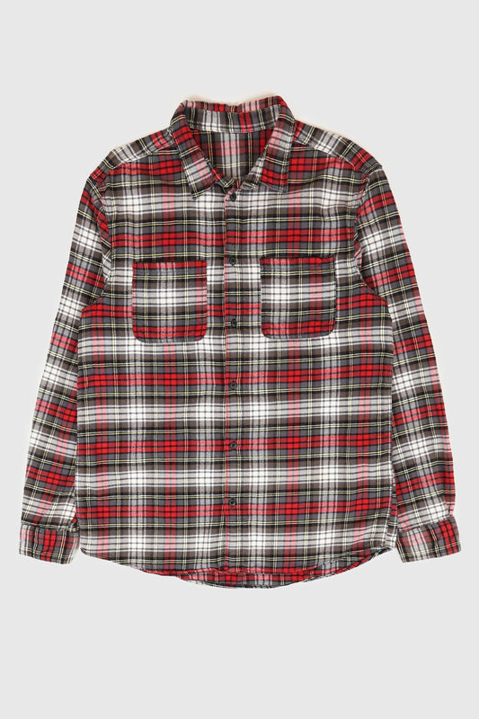 Vintage Flannel Button-Down Shirt Image 0