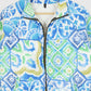 Reworked Blue Pattern Quilt Jacket