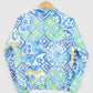 Reworked Blue Pattern Quilt Jacket