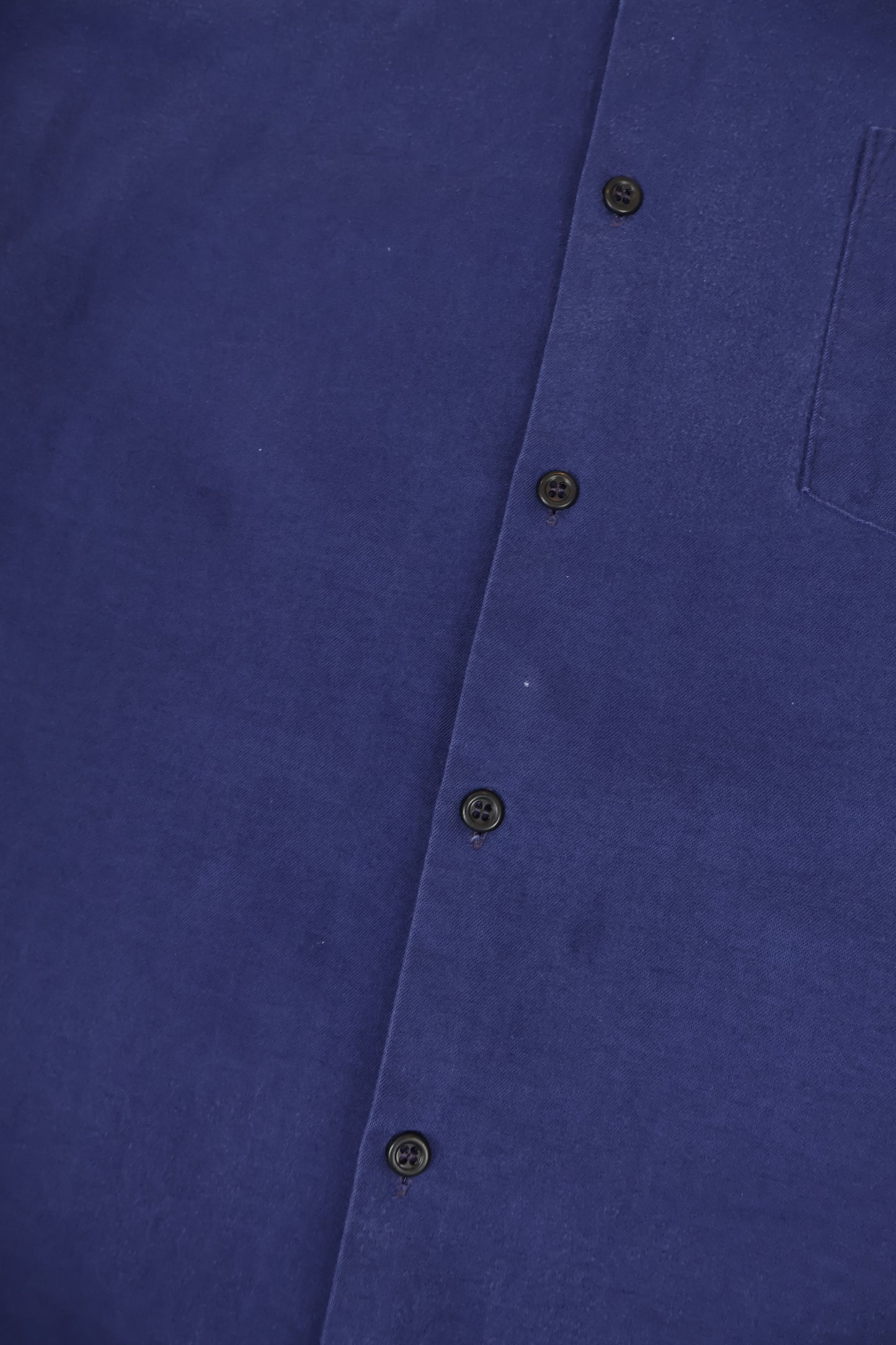 Vintage Blue Flannel Button-Down Shirt Image 3