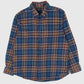 Vintage Flannel Button-Down Shirt Image 0
