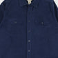 Vintage L.L. Bean Blue Flannel Button-Down Shirt Image 1
