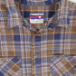 Vintage Flannel Button-Down Shirt Image 2