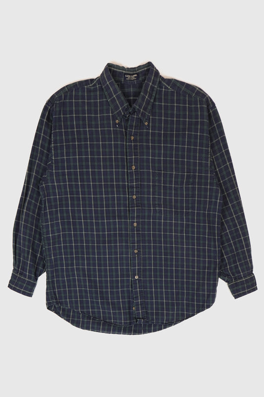 Vintage Plaid Button-Down Shirt Image 0