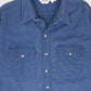 Vintage Blue Flannel Button-Down Shirt Image 1