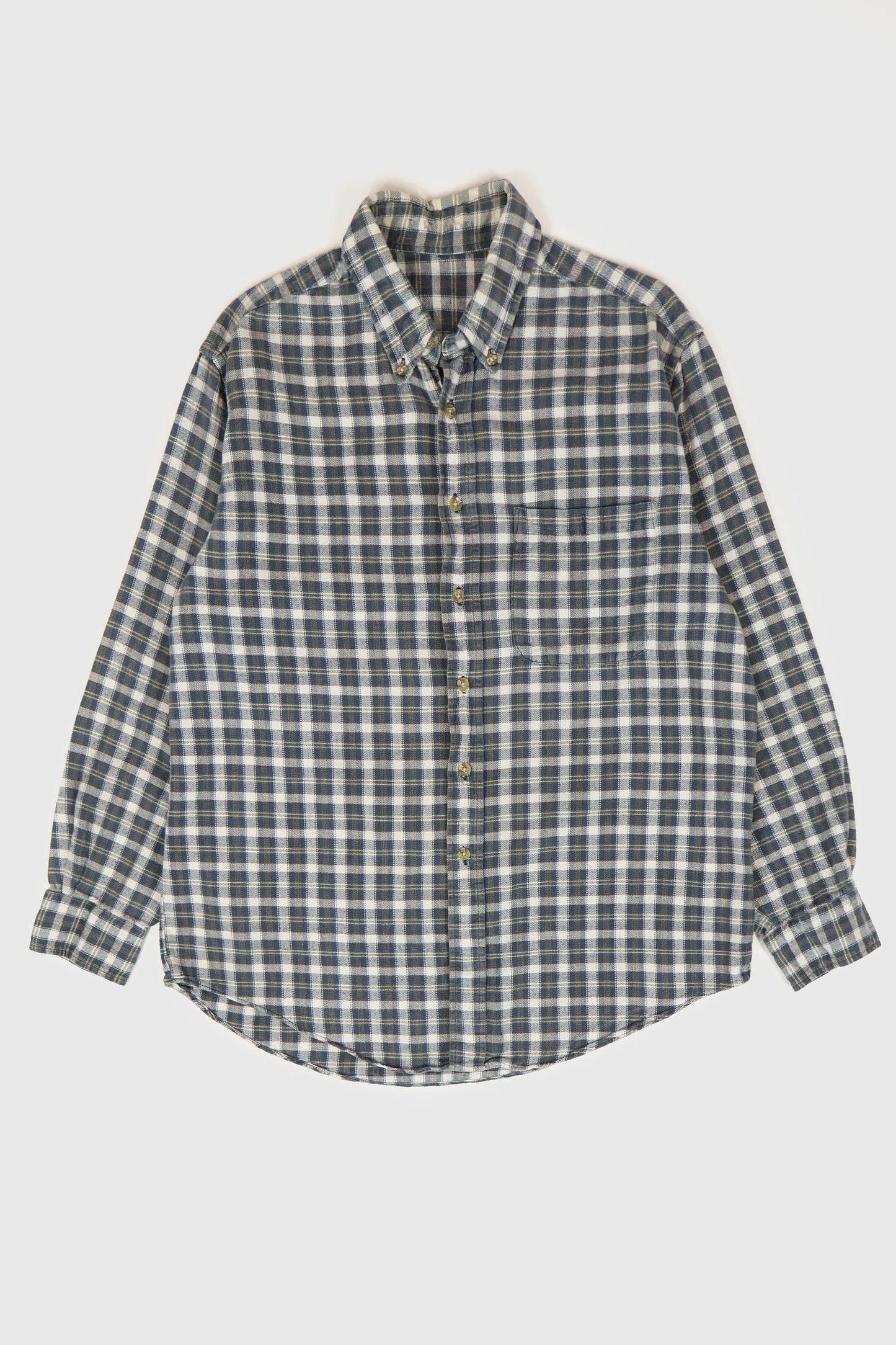 Vintage Plaid Button-Down Shirt Image 0