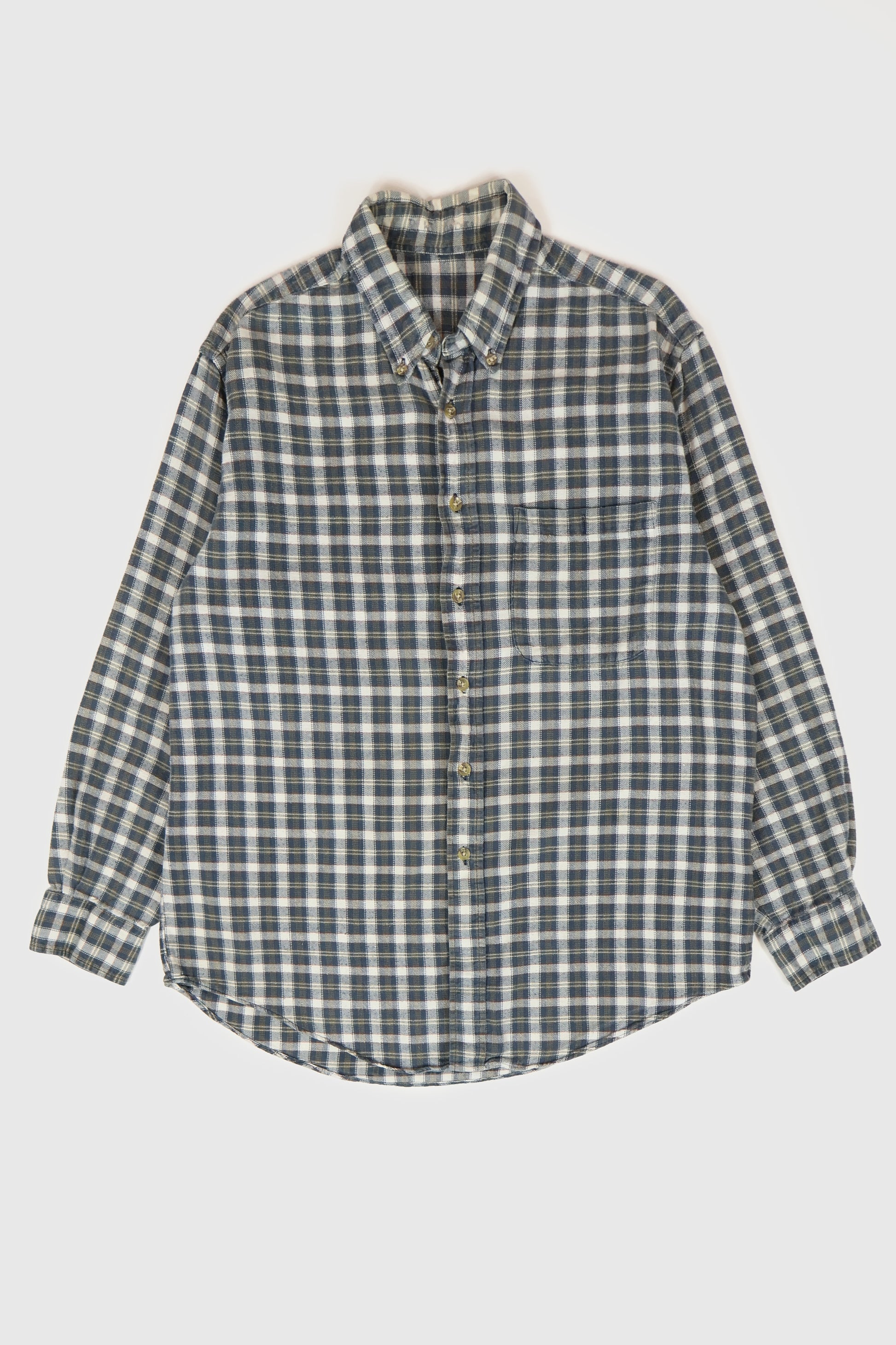 Vintage Plaid Button-Down Shirt Image 0