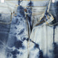 Reworked Straight Fit Bleached Jeans