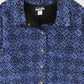 Vintage Blue Pattern Fleece Jacket Image 2