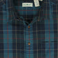 Vintage L.L. Bean Green Plaid Button-Down Shirt Image 2