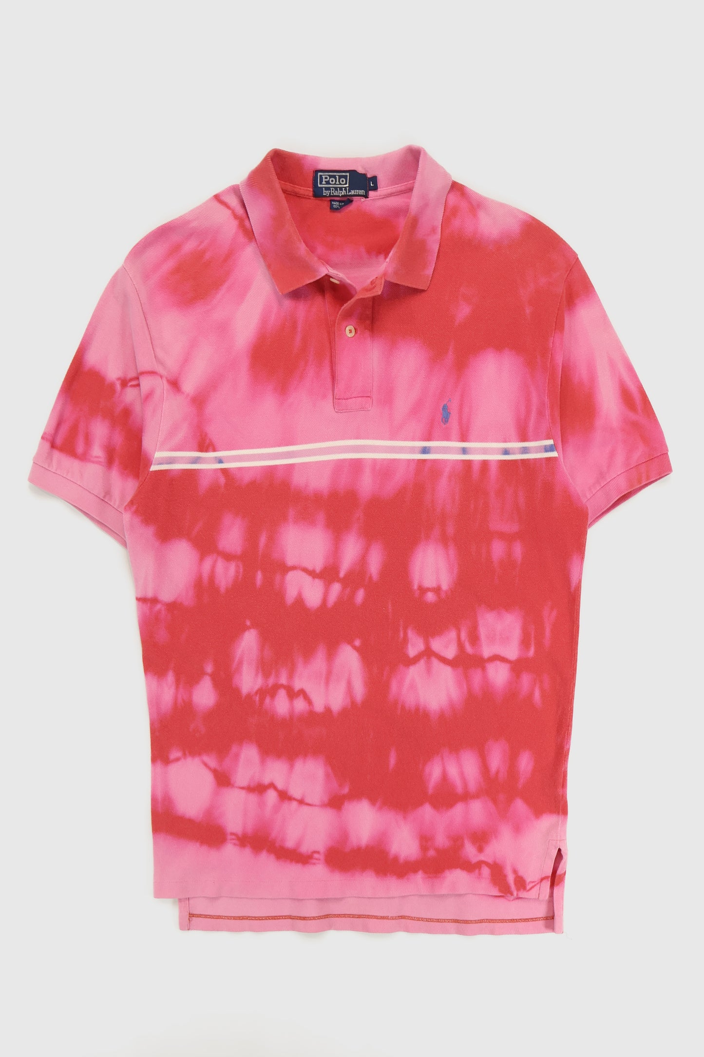 Reworked Bleached Ralph Lauren Polo 10