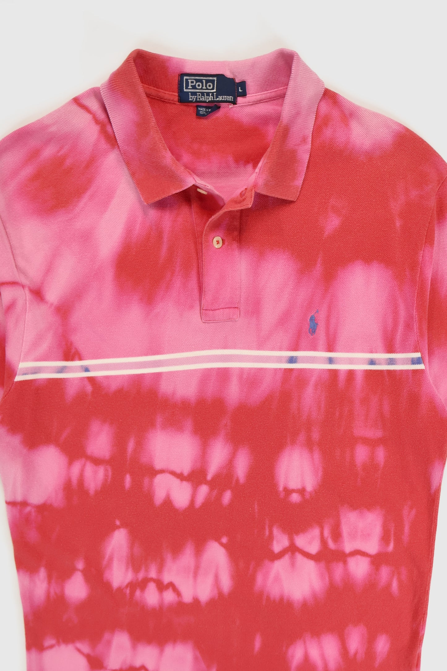 Reworked Bleached Ralph Lauren Polo 10