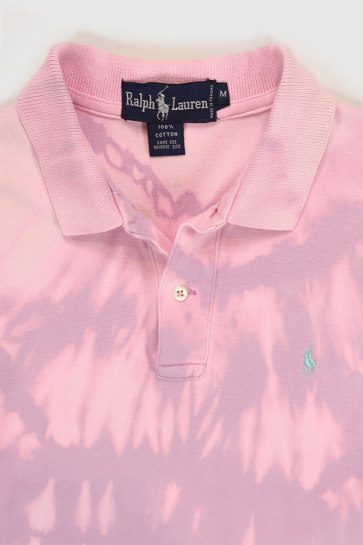 Reworked Bleached Ralph Lauren Polo