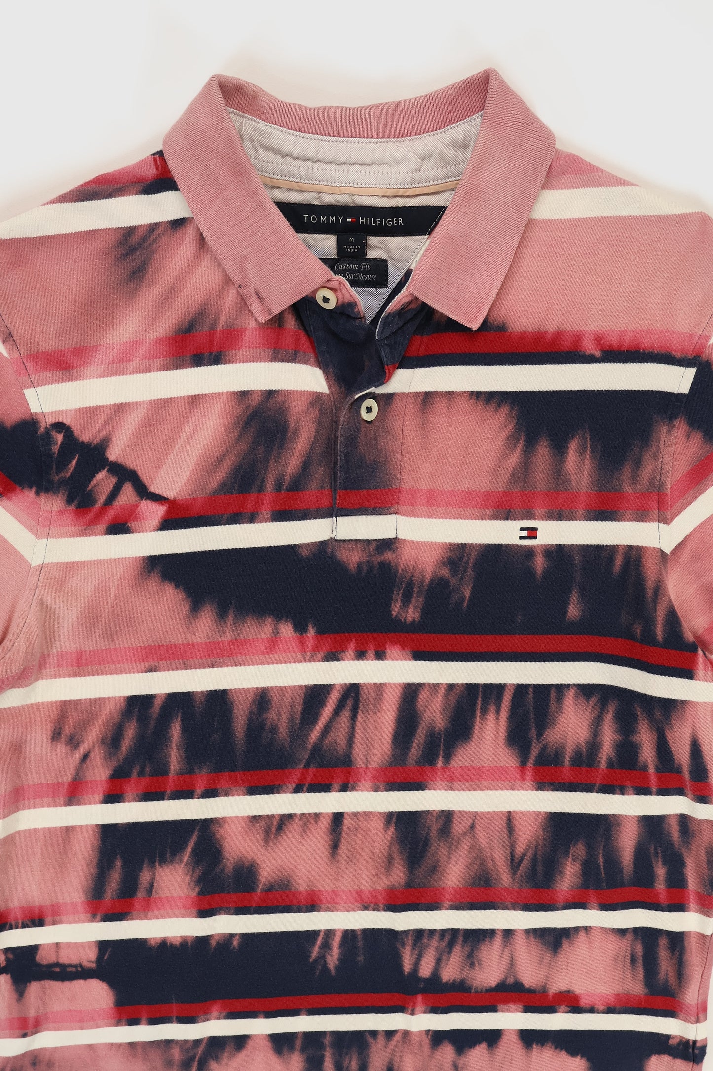 Reworked Tommy Hilfiger Bleached Polo 05