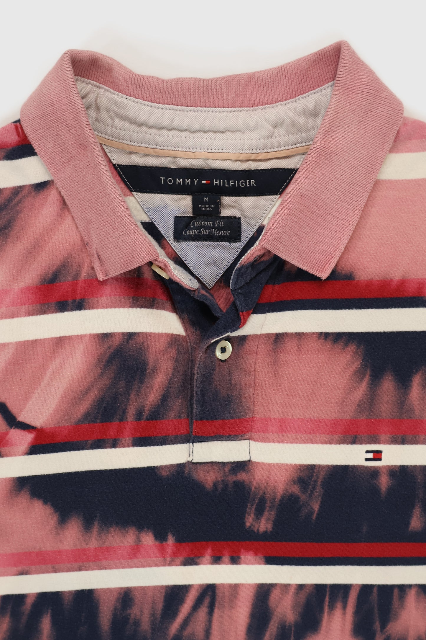 Reworked Tommy Hilfiger Bleached Polo 05