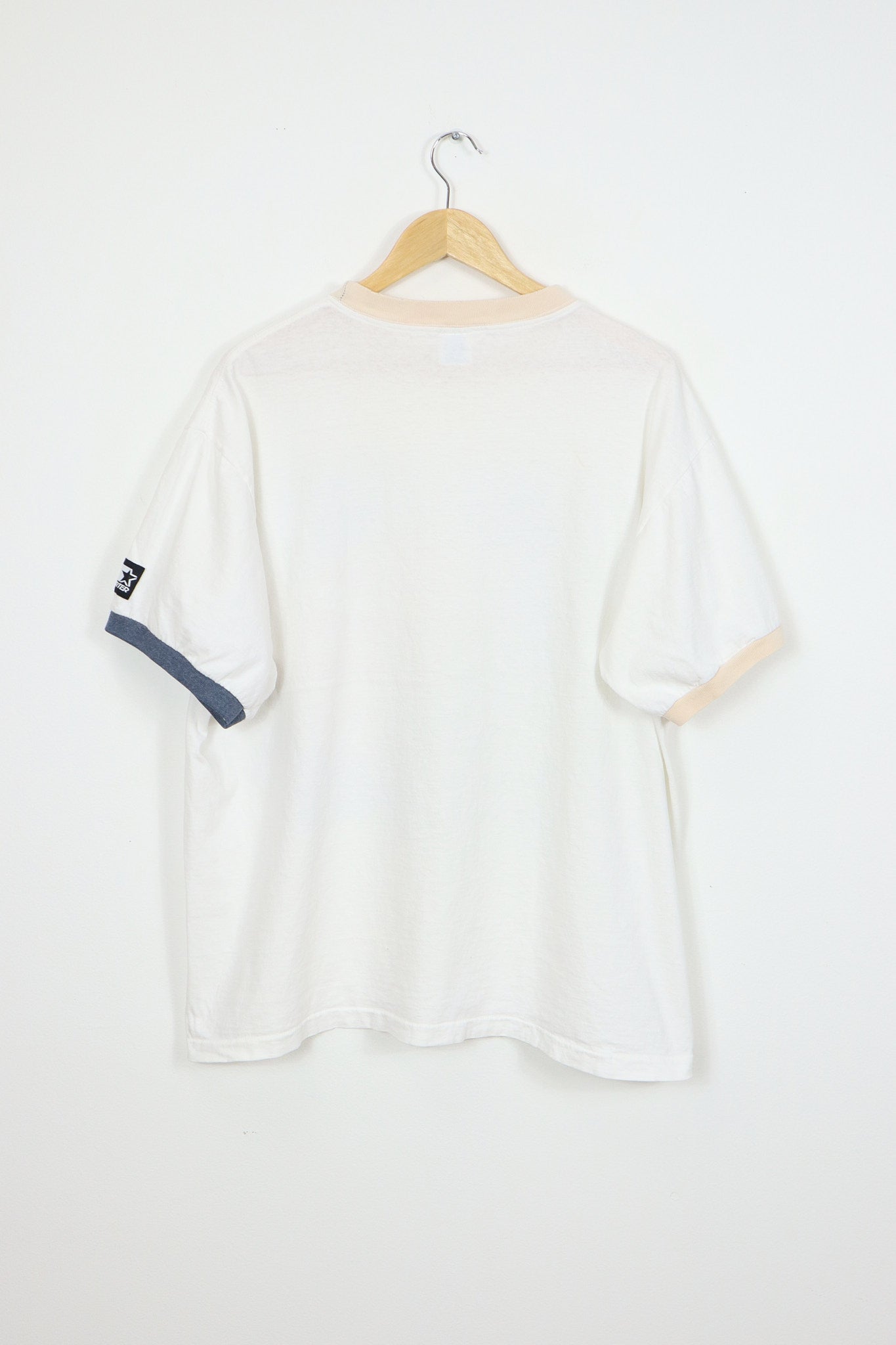 Vintage 1995 Atlanta Braves World Series Champions Ringer Tee