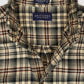 Vintage Plaid Flannel Button-Down Shirt Image 2