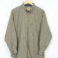 Woolrich Brown Flannel Button-Down
