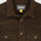 Vintage Brown Flannel Button-Down Shirt Image 2